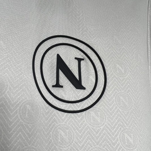 SSC Napoli – Maillot Extérieur Blanc – 2024/2025 – Version Fan