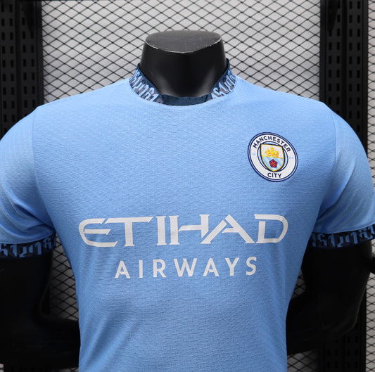 Manchester City – Maillot Domicile – 2024/2025 – Version Player