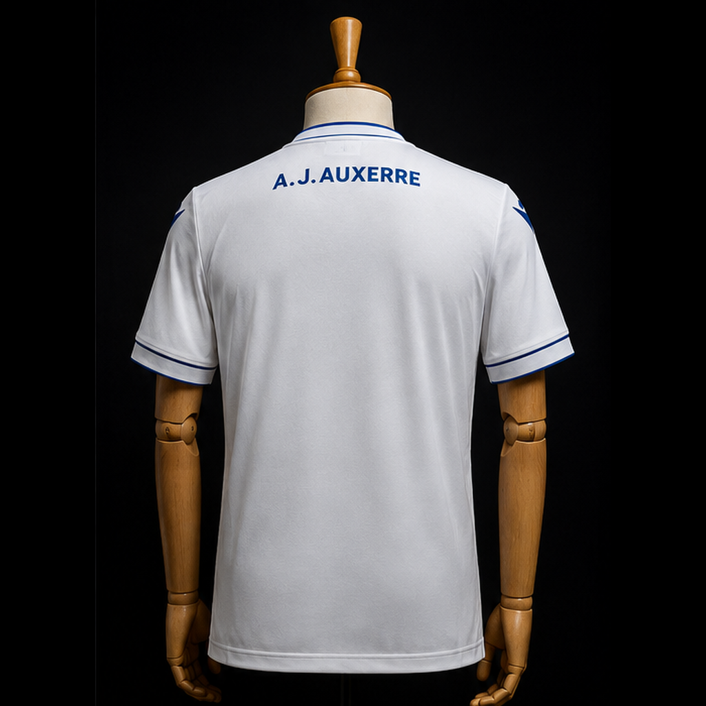 AJ Auxerre maillot domicile 2026/2027 version Fan vue de dos