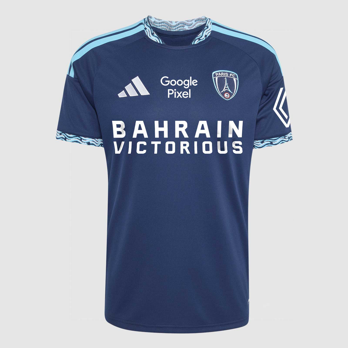 Paris FC maillot domicile 2026/2027 version Player vue de face