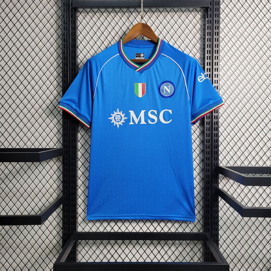 SSC Napoli – Maillot Domicile Bleu – Saison 2023/2024
