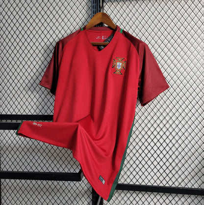 Portugal – Maillot Domicile Rétro – 2016 – Version Fan