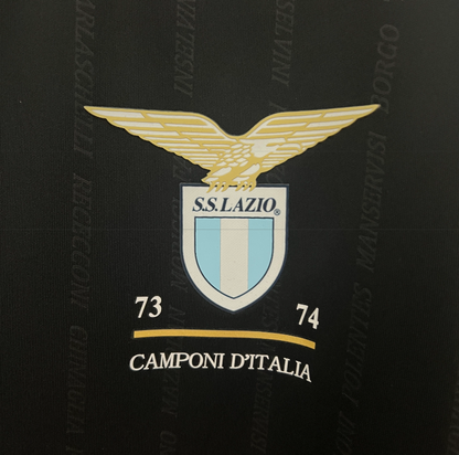 Lazio Rome – Maillot Extérieur Noir – 2024/2025 – Version Fan