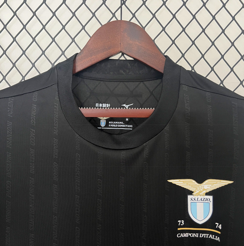 Lazio Rome – Maillot Extérieur Noir Saison 2024/2025