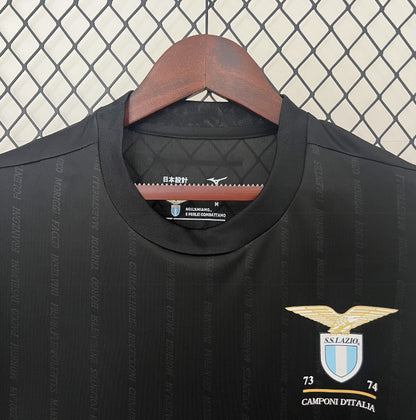 Lazio Rome – Maillot Extérieur Noir – 2024/2025 – Version Fan