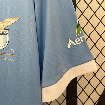 Lazio Rome – Maillot Domicile Bleu Ciel – 2024/2025 – Version Fan