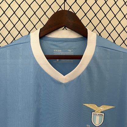 Lazio Rome – Maillot Domicile Bleu Ciel – 2024/2025 – Version Fan