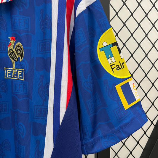 France – Maillot Domicile – 1988 – Version Fan
