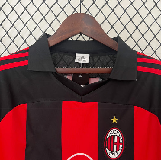 AC Milan – Maillot Domicile – 2003/2004 – Version Fan
