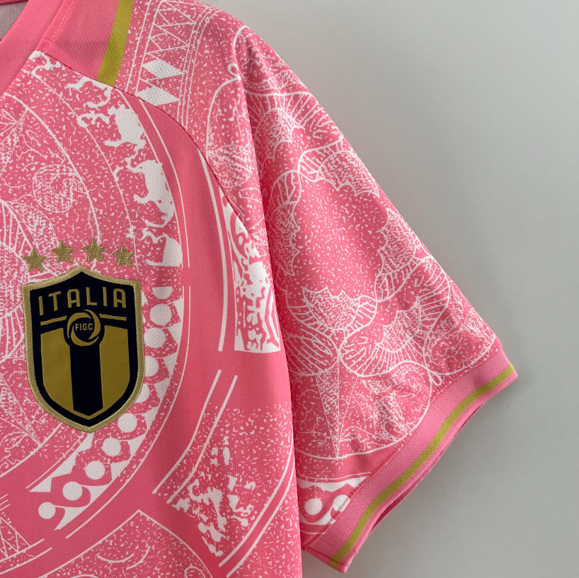 Italie – Maillot Rose Graphique