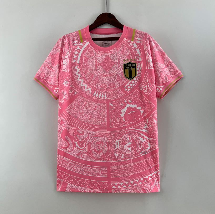 Italie – Maillot Rose Graphique