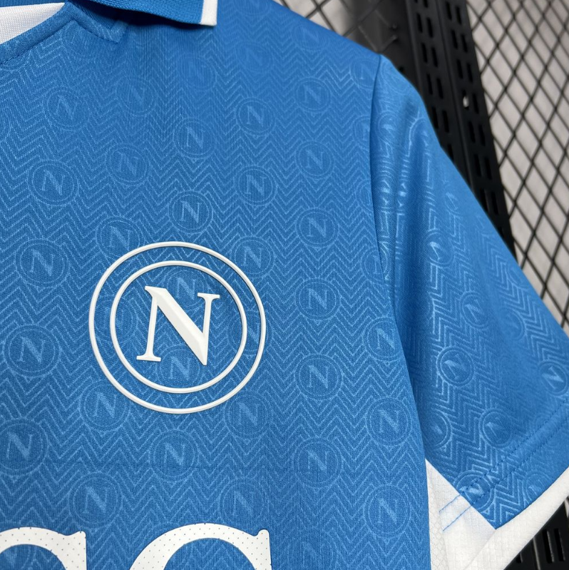 SSC Napoli – Maillot Domicile Bleu version fan – Saison 2024/2025