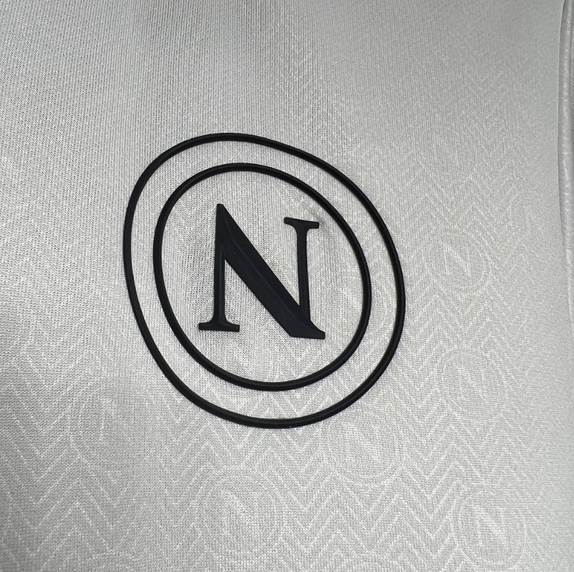 SSC Napoli – Maillot Extérieur Blanc – Saison 2024/2025