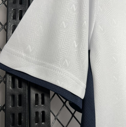 SSC Napoli – Maillot Extérieur Blanc – 2024/2025 – Version Fan