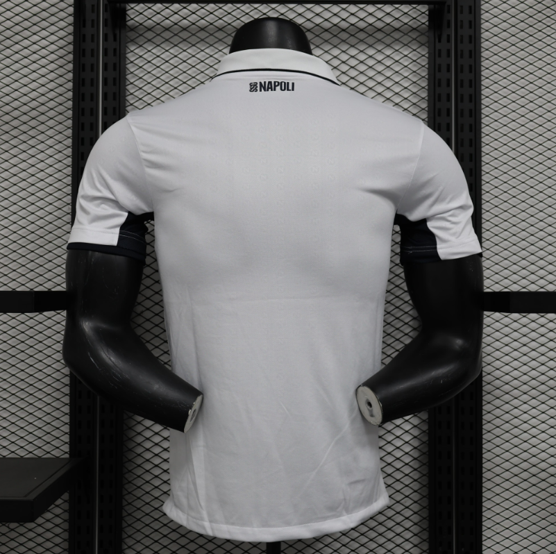 SSC Napoli – Maillot Extérieur Blanc version Player – Saison 2024/2025