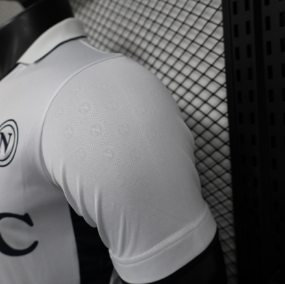 SSC Napoli – Maillot Extérieur Blanc – 2024/2025 – Version Player