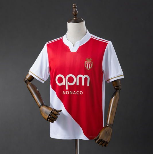 AS Monaco – Maillot Domicile 2025/2026