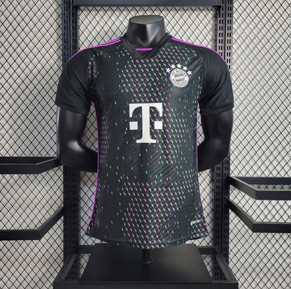 Bayern Munich – Maillot Third Noir – 2024/2025 – Version Player