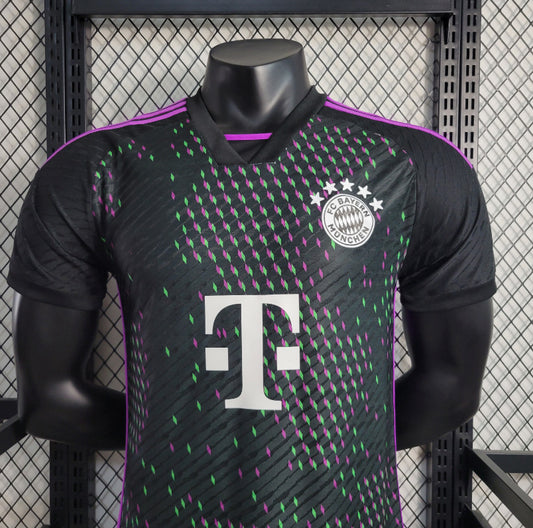 Bayern Munich – Maillot Third Noir – 2024/2025 – Version Player