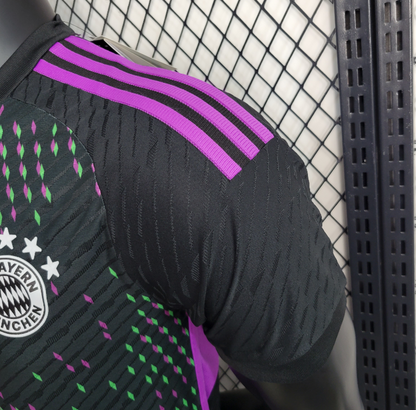 Bayern Munich – Maillot Third Noir – 2024/2025 – Version Player
