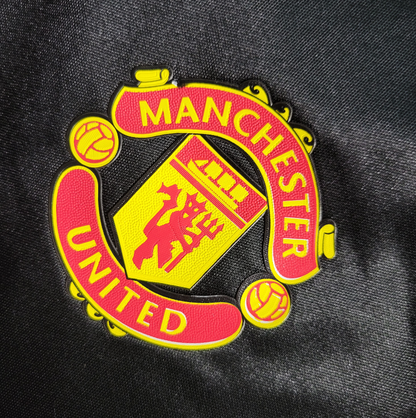 Manchester United – Maillot Extérieur Rétro Noir – 1998/1999 – Version Fan