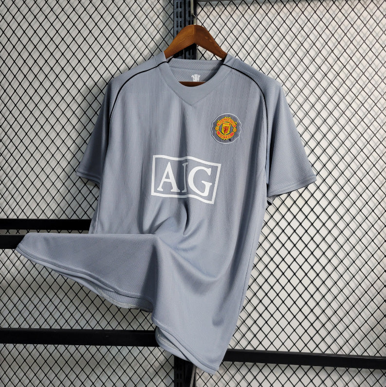 Maillot Manchester United Extérieur Gris – Saison 2007/2008