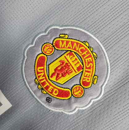 Manchester United – Maillot Extérieur Gris – 2007/2008 – Version Fan