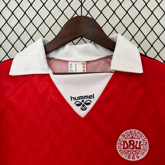 Danemark – Maillot Domicile – 1986 – Version Player