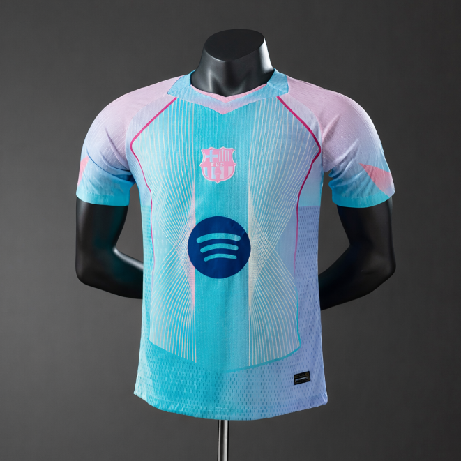 FC Barcelona – Maillot concept Bleu Ciel / Rose