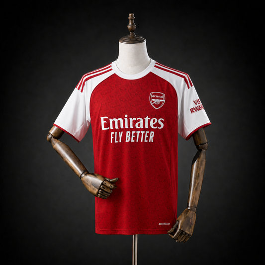 Arsenal maillot domicile 2025/2026 version Fan - vue de face