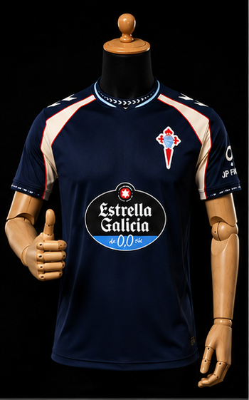 Celta de Vigo maillot extérieur 2026/2027 version Fan vue de face