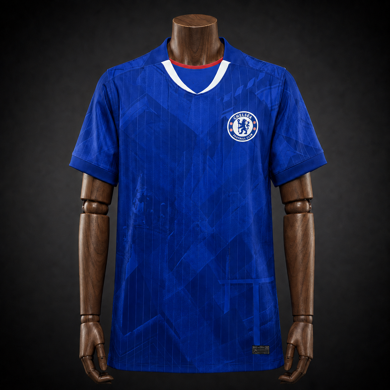 Chelsea maillot Domicile 2025/2026 version Fan vue de face