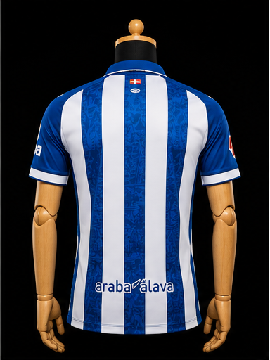 Deportivo Alavés maillot domicile 2026/2027 version Fan vue de dos