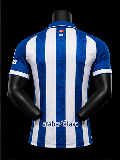 Deportivo Alavés maillot domicile 2026/2027 version Player vue de dos