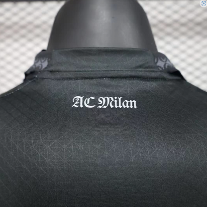 AC Milan – Maillot Concept Premium Noir – 2023/2024 – Version Fan