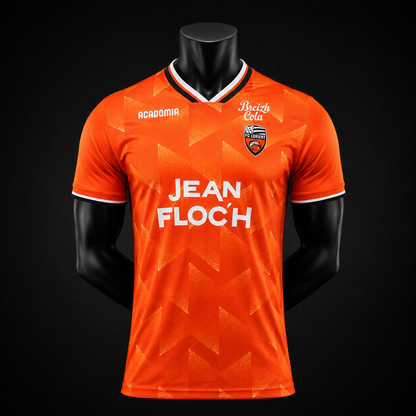 FC Lorient maillot domicile orange 2026/2027 version Player vue de face