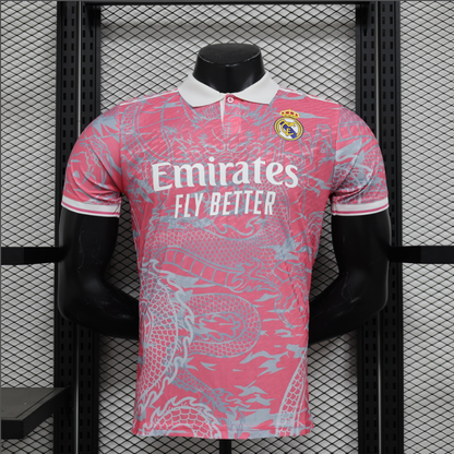 Real Madrid – Maillot Concept Rose Dragon – 2024/2025 – Version Fan