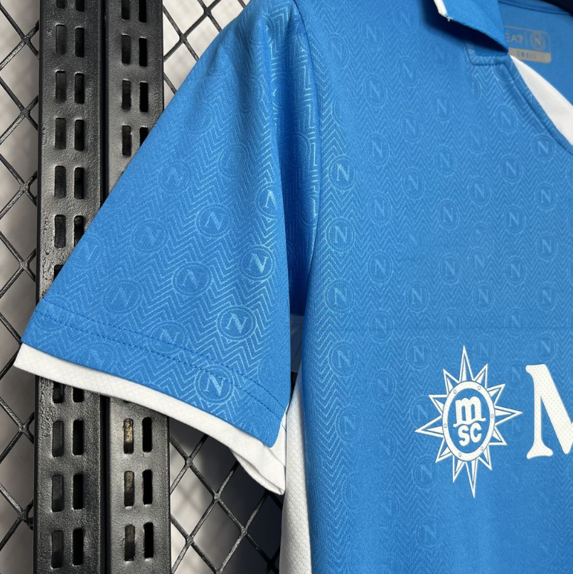 SSC Napoli – Maillot Domicile Bleu version fan – Saison 2024/2025