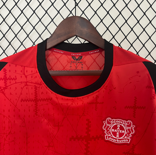 Bayer 04 Leverkusen – Maillot Domicile – 2024/2025 – Version Fan