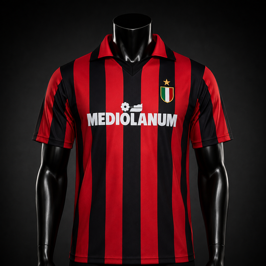AC Milan – Maillot Domicile Rétro – 1988/1989 – Version Player