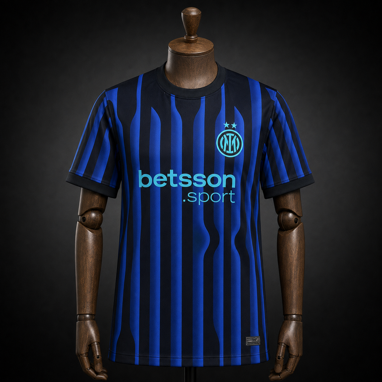 Inter Milan maillot Domicile 2025/2026 version Fan vue de face