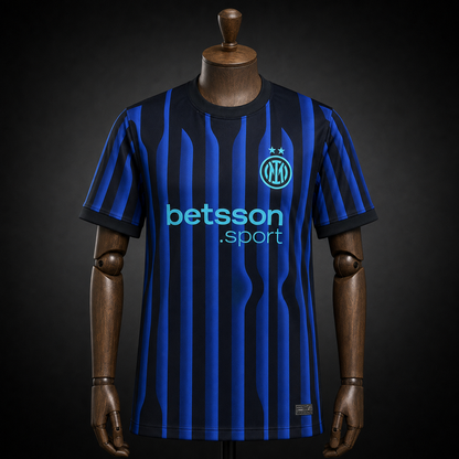 Inter Milan maillot Domicile 2025/2026 version Fan vue de face