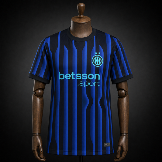 Inter Milan maillot Domicile 2025/2026 version Fan vue de face
