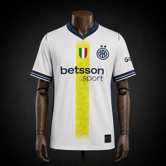 Inter Milan maillot Extérieur 2025/2026 version Fan vue de face