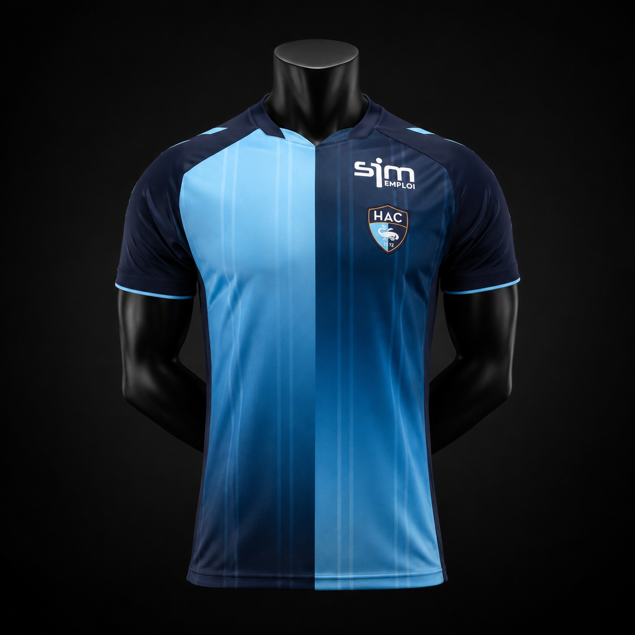 Le Havre AC maillot domicile 2026/2027 version Player vue de face HD