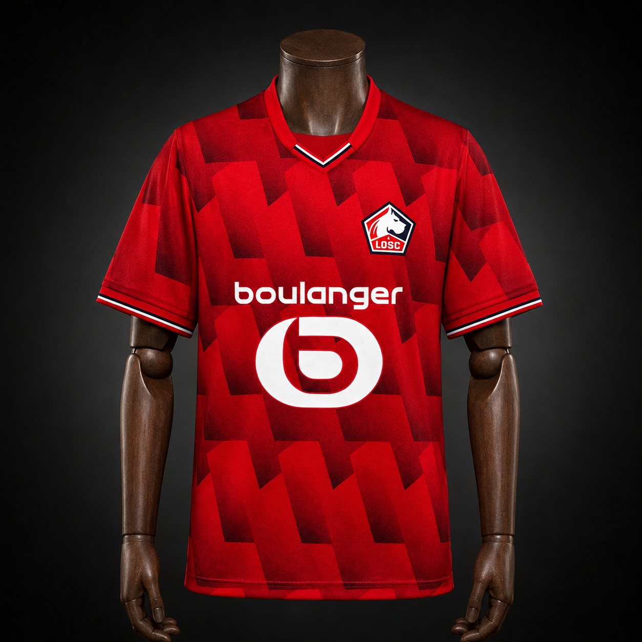 LOSC Lille maillot Domicile 2025/2026 version Fan vue de face