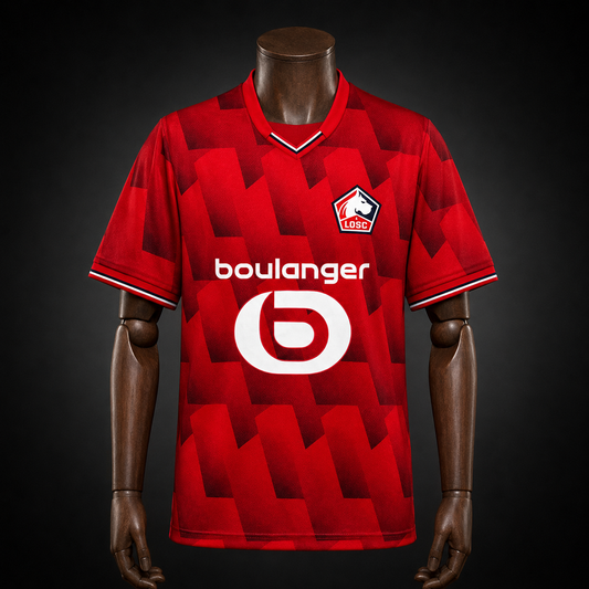LOSC Lille maillot Domicile 2025/2026 version Fan vue de face