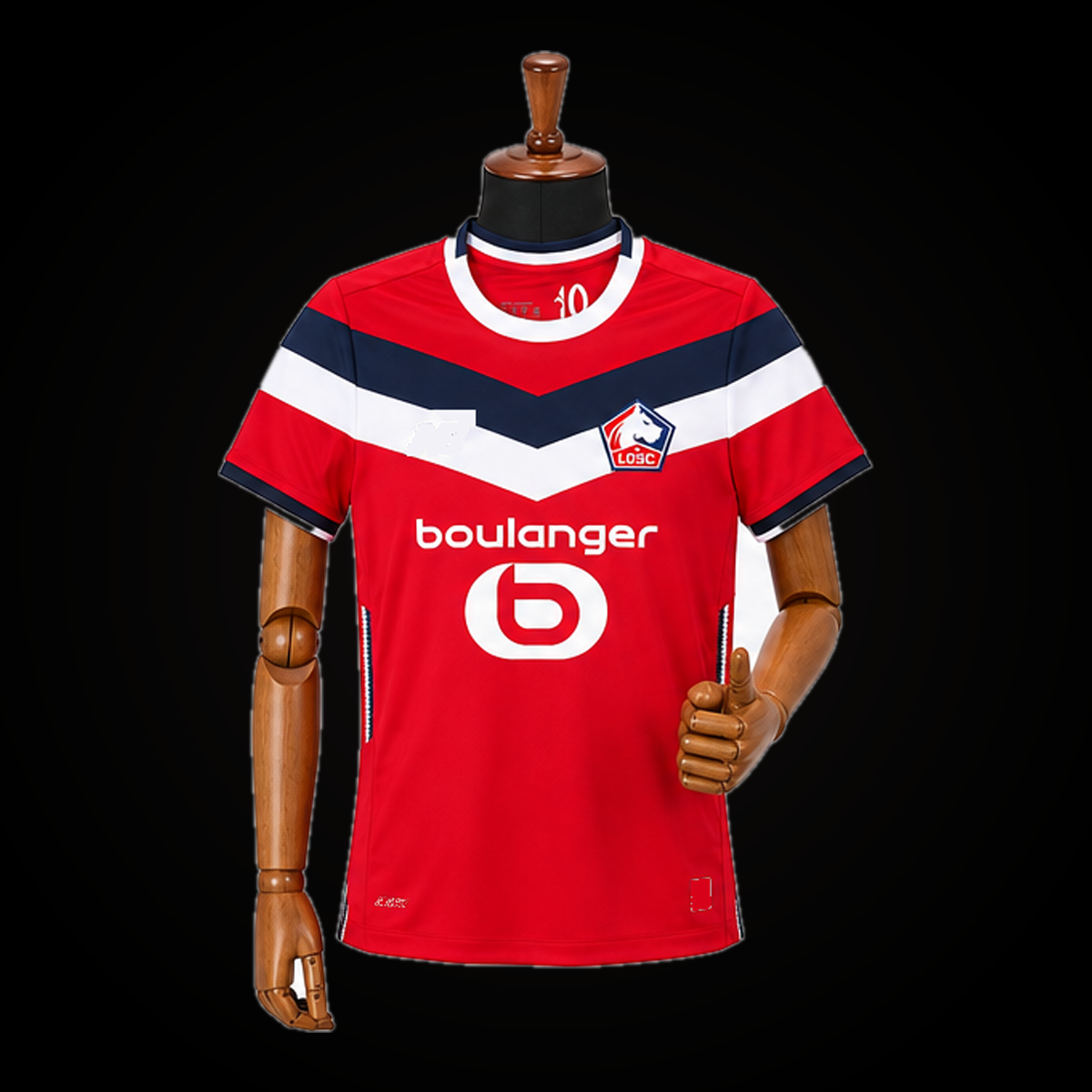 LOSC Lille maillot domicile 2026/2027 version Fan vue de face
