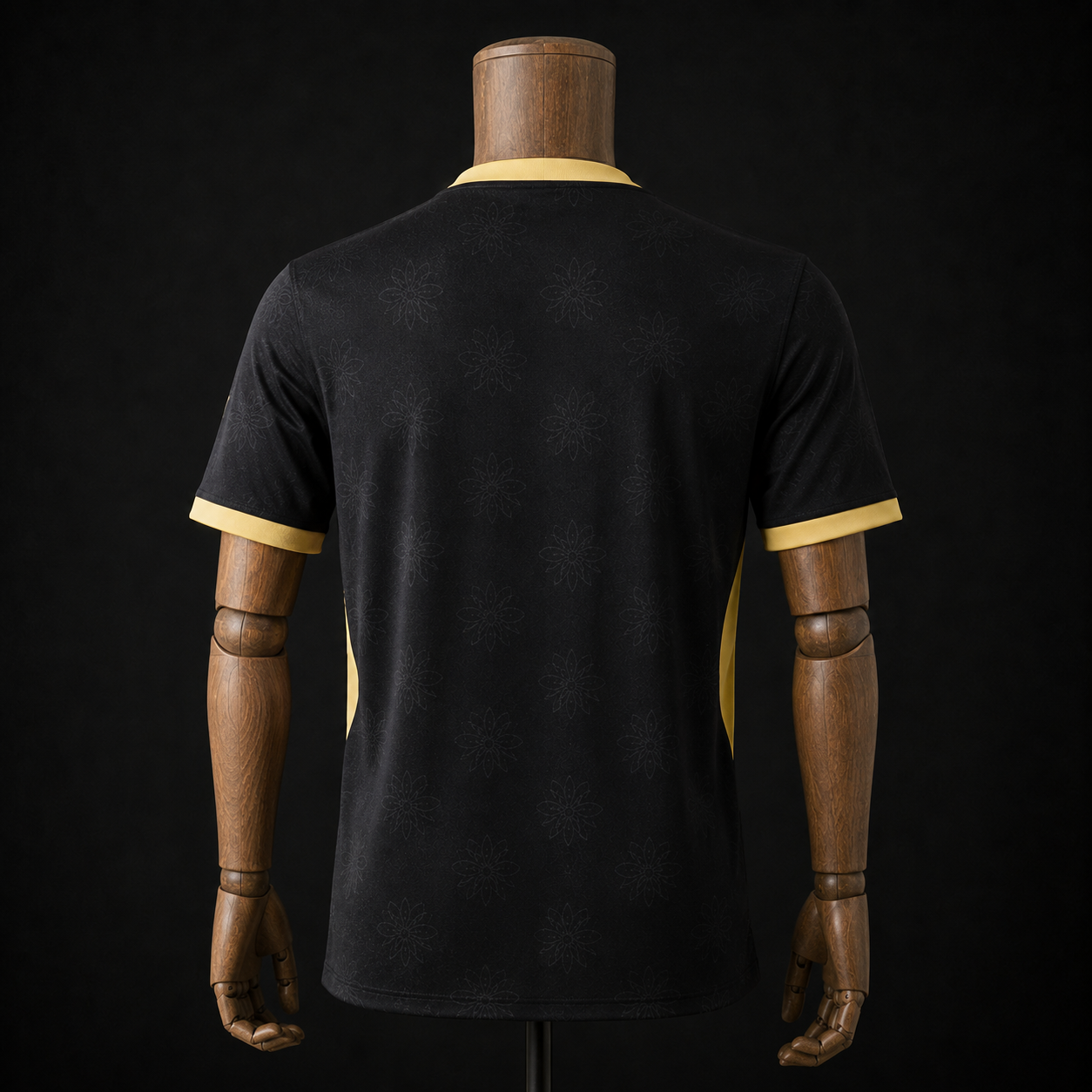 Manchester City maillot Third noir et or 2026/2027 version Fan vue de dos