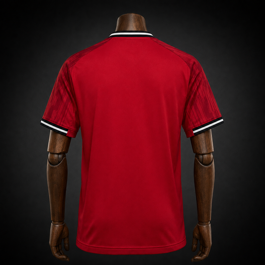 Manchester United maillot Domicile 2025/2026 version Fan vue de dos